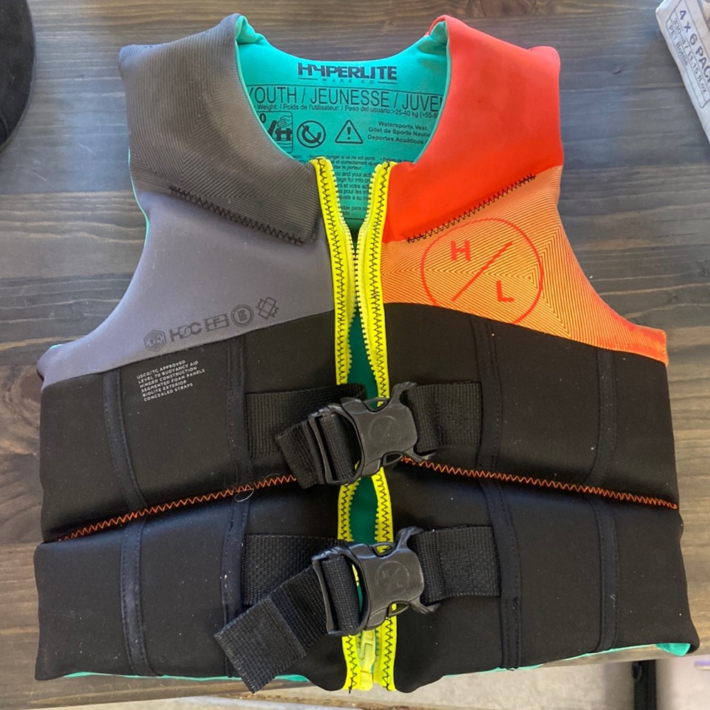 Youth Life Vest - Hyperlite Wake Co.